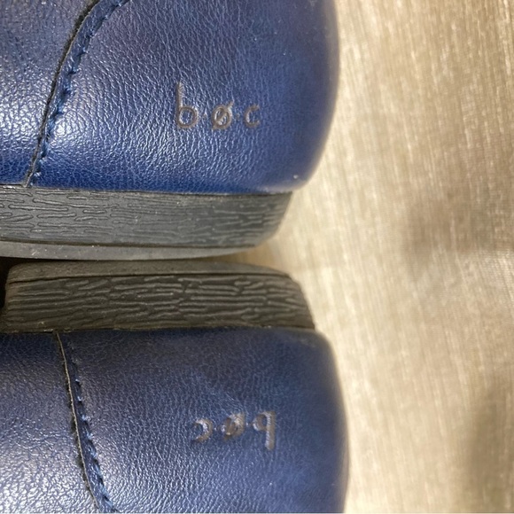 BOC Sz 8 Born Of Concept 3D Flower Toe Cap Vegan Leather Ballet Flats Shoes - Picture 6 of 15